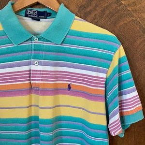 Polo Ralph Lauren vintage stripe short sleeve